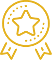 Ícone de equipamentos de alta qualidade representando a locação de equipamentos